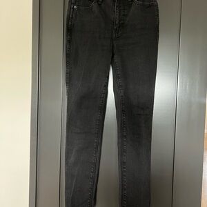 Madewell Charcoal Denim Pants
